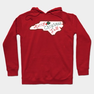 Merry Christmas North Carolina Hoodie